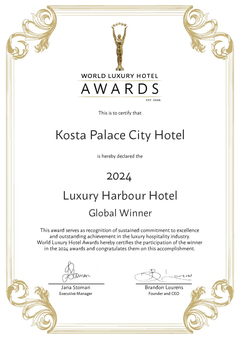 LUXURY AWARDS 2024_harbor hotel