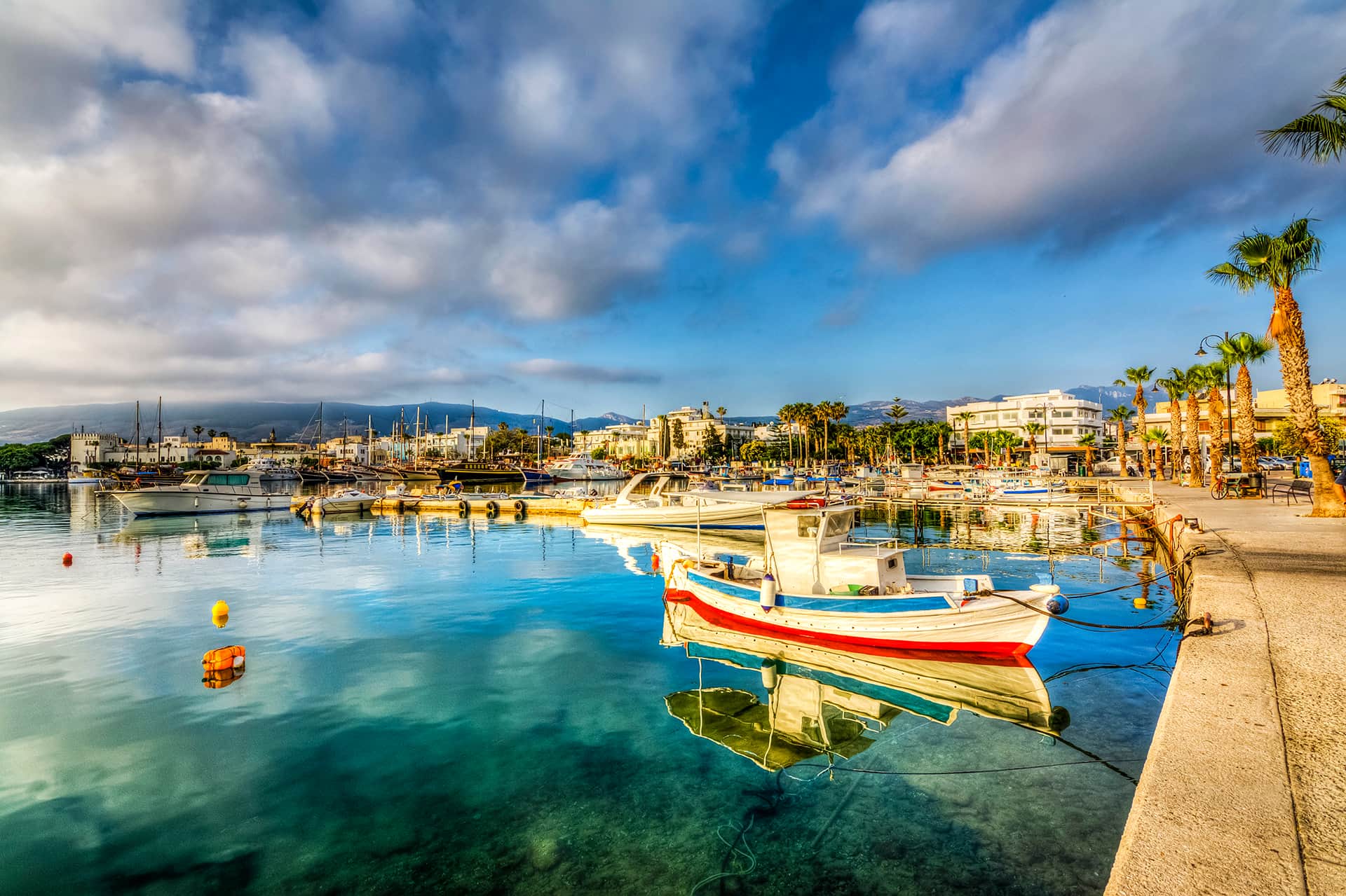 Kos Town And Harbor Kos Town And Harbor